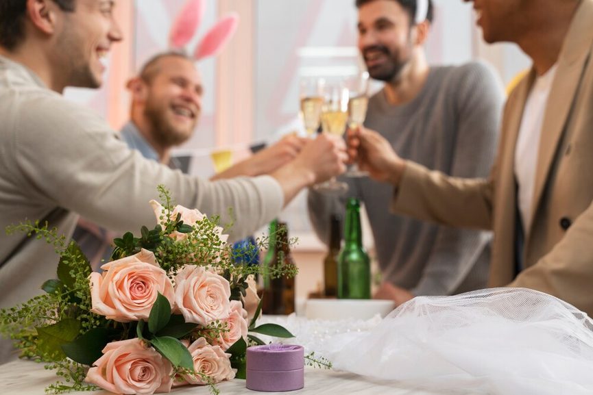 Préparation d'une cérémonie d'adieu à la maison